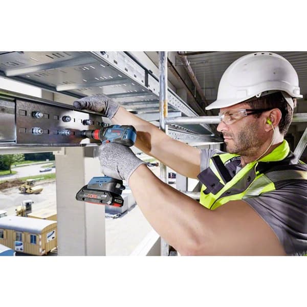 Bosch Professional GDX 18V-200 06019J2206 Mutterdragare batteri 200 Nm 18 V Antal batterier som ingår 2 4.0 Ah Li-Ion i