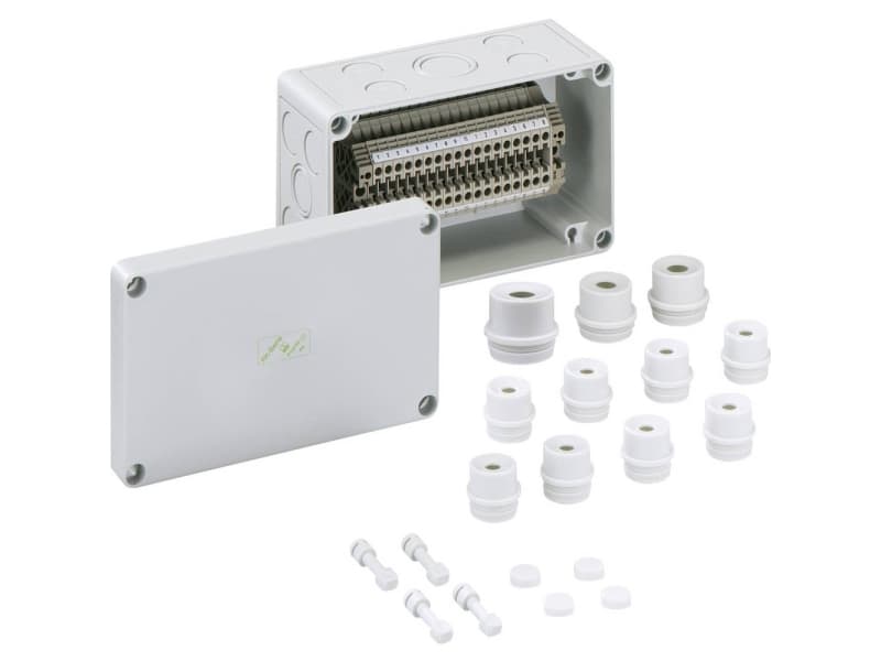 Spelsberg RKi 4/18 K-18x4q Skåp för terminalrader 110 x 180 x 90 Plast Grå 1 st