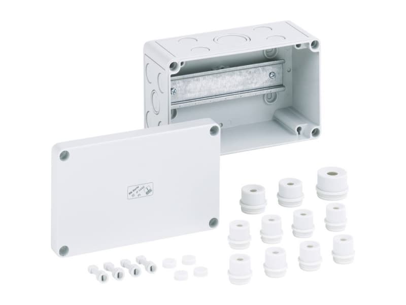 Spelsberg RKi 4/18 K-L Skåp för klämrad rad 110 x 180 x 90 Plast Grå 1 st