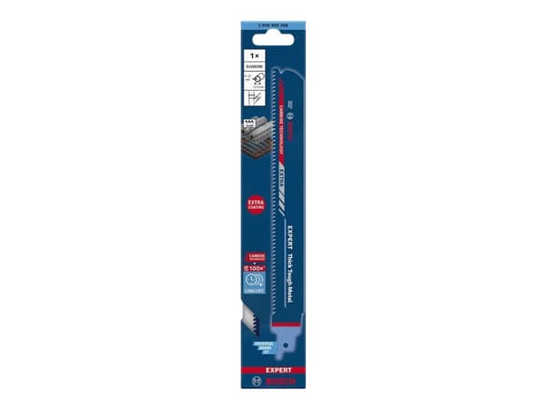 Bosch Expert Thick Tough Metal S 1155 CHC - Sagblad - for rør, blikk, profiles - lengde: 225 mm - bredde: 25 mm