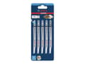 Miniatyrbilde 5 av 5: Bosch Expert Wood 2-side clean T308 B - Stikksagblad - for kryssfinér, bløtt tre, ikke-slipende trematerialer, solid wood furniture board - 5 deler -
