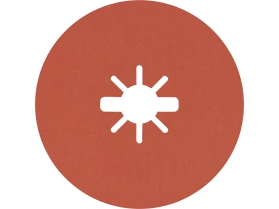 Bosch Accessories 2608621811 Fiberplade Diameter 125 mm Borings-diameter 22.23 mm 5 stk