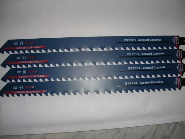 Bosch BAJONETSAVKLINGE S1241HM POREBETON 3 STK
