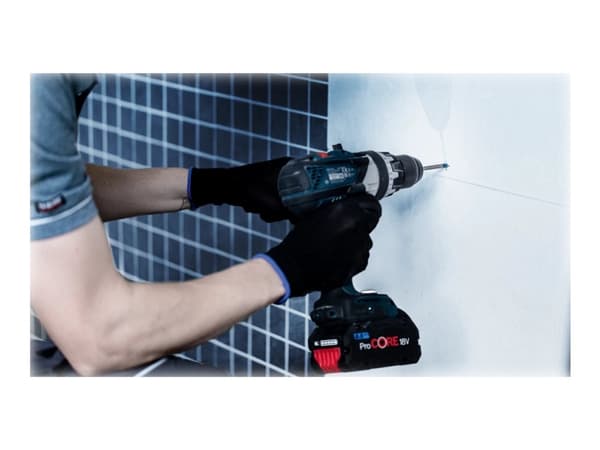 Bosch Expert HEX-9 HardCeramic - Borsett - for soft tile, hard tile - 3 deler - 5 mm, 6 mm, 8 mm - lengde: 90 mm