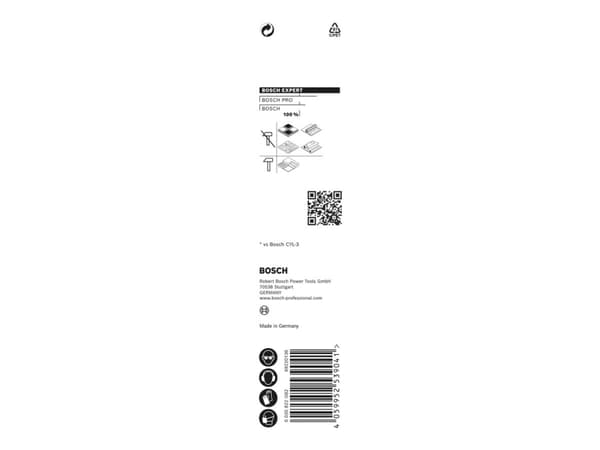 Bosch Expert CYL-9 MultiConstruction - Borr - för betong, plast, stål, mjuka träslag, soft tile, multimaterial - 11 mm - cylindrical - längd: 150 mm