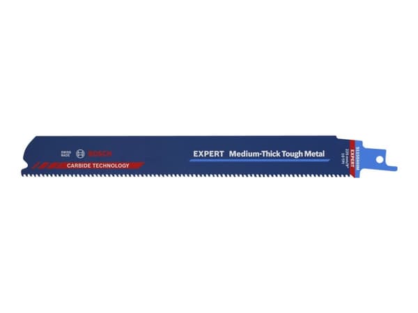 Bosch Expert Medium-Thick Tough Metal S 1155 HHM - Sagblad - for stål, stainless steel sheets, stålrør, profiles - lengde: 225 mm - bredde: 25 mm (en