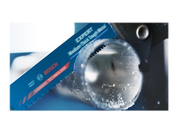 Bosch Expert Medium-Thick Tough Metal S 1155 HHM - Sagblad - for stål, stainless steel sheets, stålrør, profiles - lengde: 225 mm - bredde: 25 mm (en