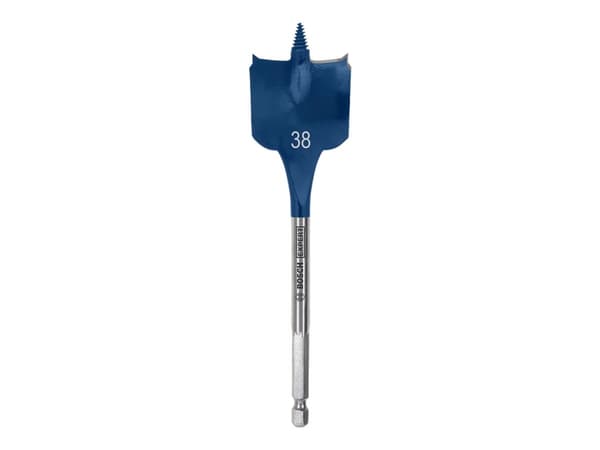 Bosch Expert SelfCut Speed - Borr - för spånskiva, mjuka träslag, spånskiva - centrumborr - 38 mm - hexagonalt - längd: 152 mm