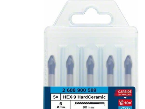 Bosch BOR HEX HARDCERAMIC 6X90MM 5 STK