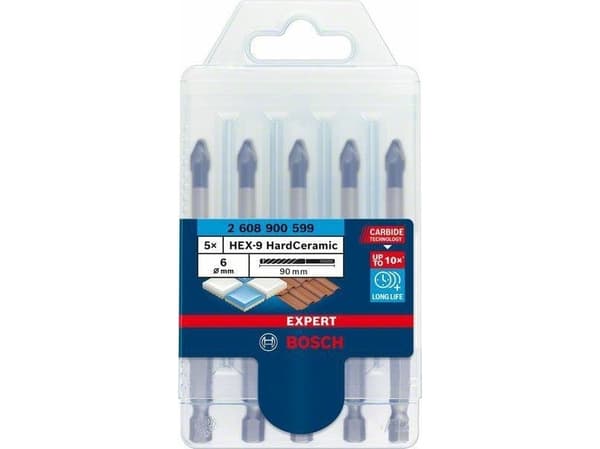 Bosch BOR HEX HARDCERAMIC 6X90MM 5 STK