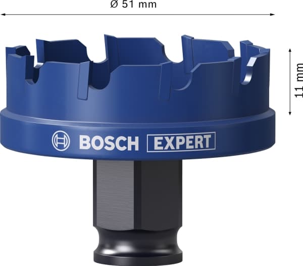 Bosch HULSAV POWERCHANGE SHEET CARBIDE 51MM