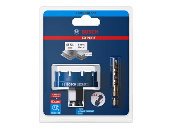 Bosch HULSAV POWERCHANGE SHEET CARBIDE 51MM
