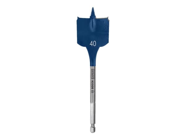 Bosch Expert SelfCut Speed - Fresekutter - for bløtt tre, løvtre - spadedel - flat - 40 mm - heksagonal - lengde: 152 mm