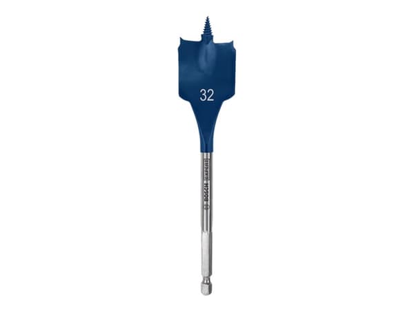 Bosch Expert SelfCut Speed - Borr - för spånskiva, mjuka träslag, spånskiva - centrumborr - 32 mm - hexagonalt - längd: 152 mm