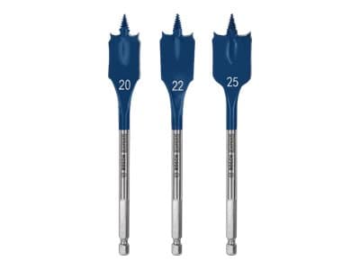 Bosch Expert - Borsett - for tre, kartong, bløtt tre, sponplater - 3 deler - 25 mm, 20 mm, 22 mm - lengde: 152 mm