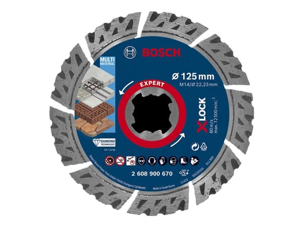 Bosch DIAMANTSKÆRESKIVE XL MULTI 125MM