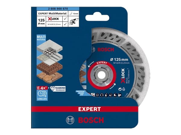 Bosch DIAMANTSKÆRESKIVE XL MULTI 125MM