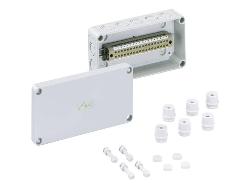 Spelsberg RKKi 4/18-18x4q Skåp för terminalrader 94 x 180 x 57 Plast Grå 1 st