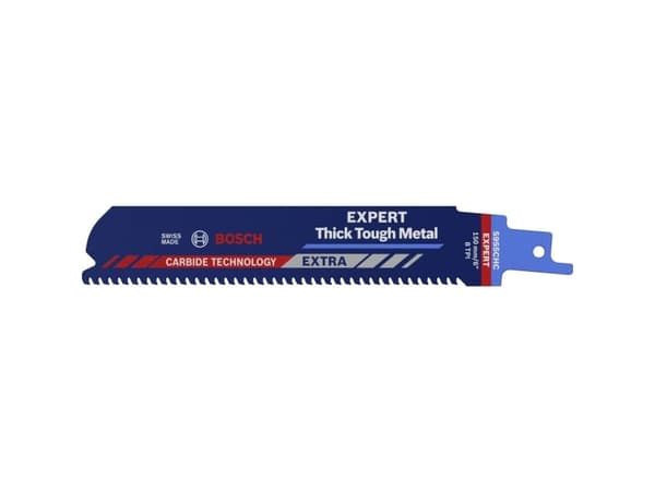 Bosch 2 608 900 365, Puukkosahanterä, valurauta, Terästä, Karbidi, Sininen, 3 mm, 15 cm