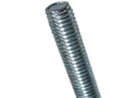 Gängad stång M6 4.6/4.8 - FZB DIN 975 gängade stänger a 1m stål 4.6 1stk
