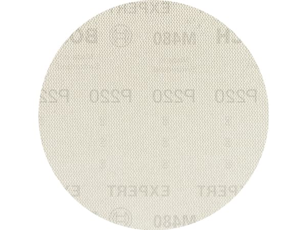 Bosch Expert M480 Net - Sandpapper - 5 delar - rund - grus: P220 - 125 mm