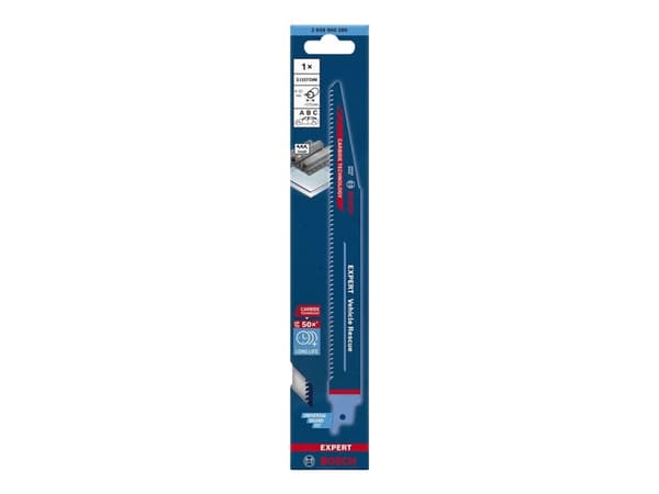 Bosch Expert Vehicle Rescue S 1157 CHM - Sagblad - for glass, tough steel - lengde: 225 mm - bredde: 20 mm