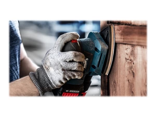 Bosch Expert M480 Net - Sandpapper - för mjuka träslag, lövträ, träfanér, målarfärg på trä - 5 delar - delta - grus: P120 - 93 mm