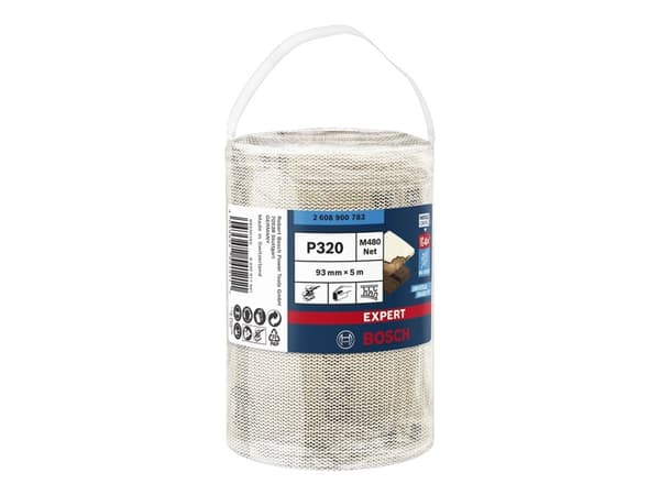 Bosch Expert M480 Net - Sliperull - grovkorn: P320 - 93 mm x 5 m