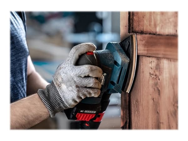 Bosch Expert M480 Net - Slipeark - for plast, bløtt tre, løvtre, finertre, gipsplate, maling på tre - 10 deler - rektangulær - grovkorn: P80 - 80 mm
