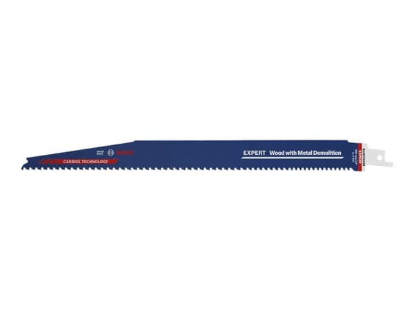 Bosch Expert Wood with Metal Demolition S 1267 XHM - Sagblad - for tre med spiker, løvtre, wood-plastic composites, wood with tough metal, wood with
