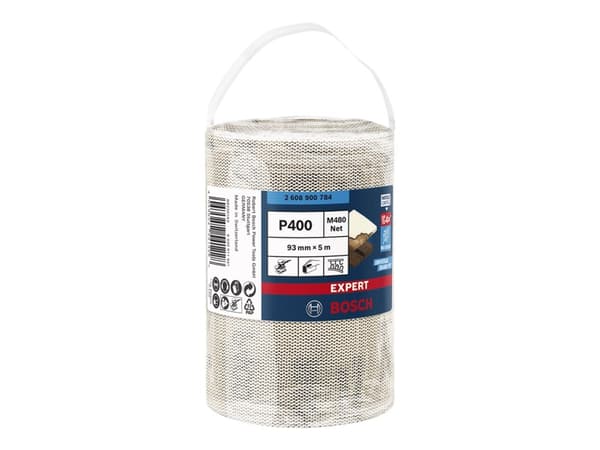 Bosch Expert M480 Net - Sliperull - grovkorn: P400 - 93 mm x 5 m
