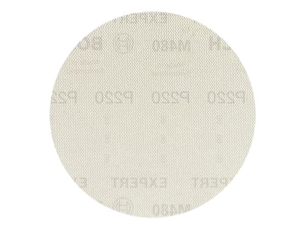 Bosch Expert M480 Net - Slipeark - for løvtre, maling på tre - 50 deler - rund - grovkorn: P220 - 125 mm