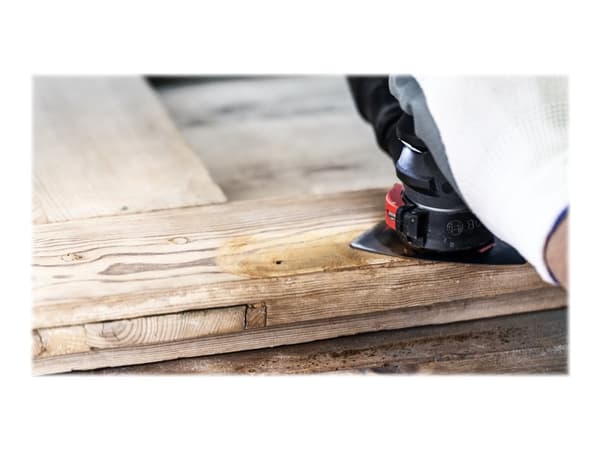 Bosch Expert MAVZ 116 RT10 - Sanding plate - for bløtt tre, løvtre - Starlock Max - delta - grovkorn: 100 - 116 mm x 109 mm