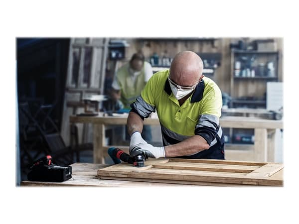 Bosch Expert MAVZ 116 RT10 - Sanding plate - for bløtt tre, løvtre - Starlock Max - delta - grovkorn: 100 - 116 mm x 109 mm