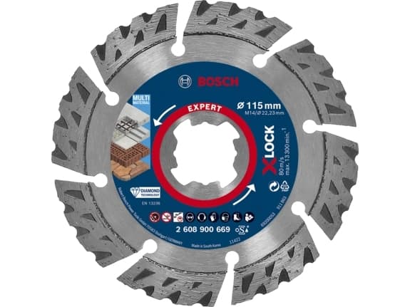 Bosch TARCZA DIAM. 115/22,23 X-LOCK BEST FOR NEW UNIVERSAL BOSCH EXPERT