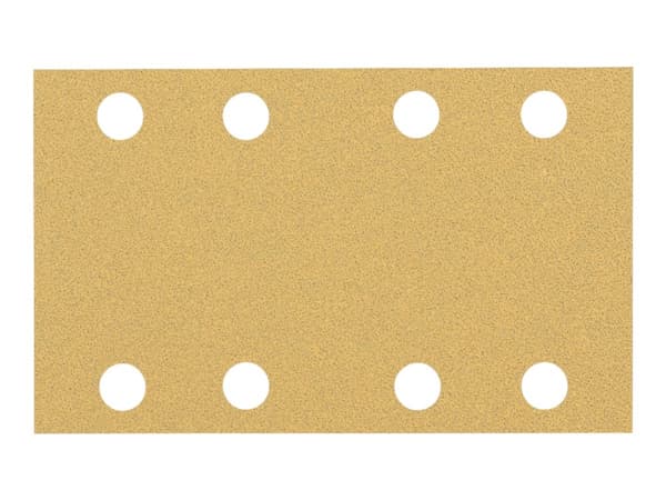 Bosch Expert C470 - Sandpapper - för lövträ, målarfärg på trä - 10 delar - rektangulär - grus: P120 - 133 mm x 80 mm