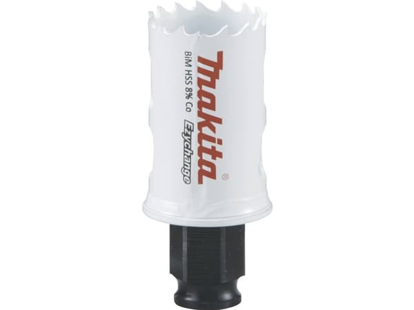 Makita E-03729, Yksi, Pora, Terästä, Alumiini, Muovi, Puu, Ruostumaton teräs, Valkoinen, Kaksoismetalli, 4,4 cm