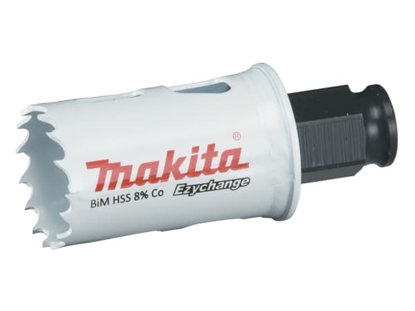 Makita E-03729, Yksi, Pora, Terästä, Alumiini, Muovi, Puu, Ruostumaton teräs, Valkoinen, Kaksoismetalli, 4,4 cm