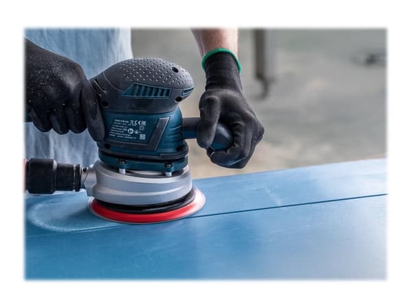 Bosch Expert C470 - Sandpapper - för lövträ, målarfärg på trä - 5 delar - rund - grus: P240 - 150 mm