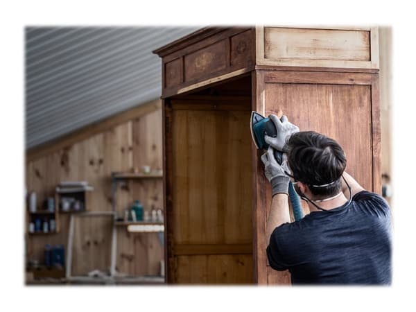 Bosch Expert M480 Net - Slipeark - 10 deler - delta - grovkorn: P80 - 100 mm x 150 mm