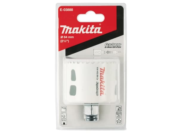 Makita E-03888 EZYCHANGE Bi-Metall gręžimo karūna 64mm