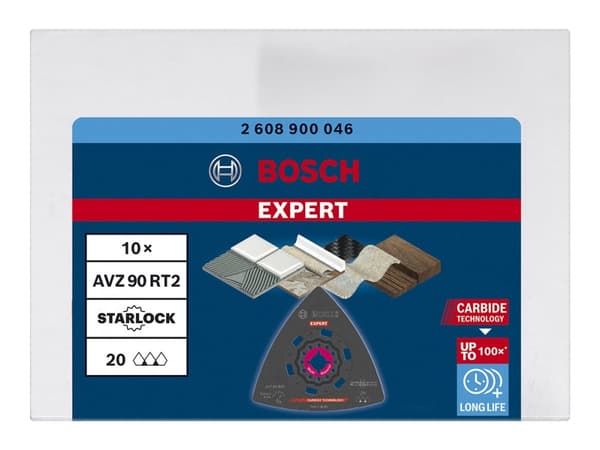 Bosch SLIBEPLADE AVZ90RT2 90MM K20 10 KPL AVZ90RT2 90MM K20 10 PALAA