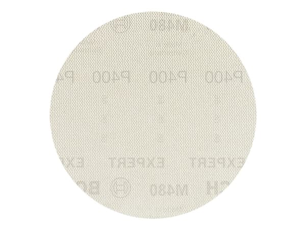 Bosch Expert M480 Net - Slipeark - for bløtt tre, løvtre, finertre, maling på tre - 50 deler - rund - grovkorn: P400 - 150 mm