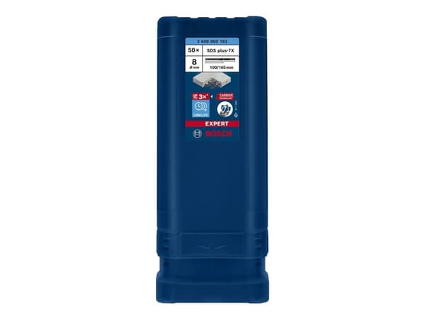 Bosch HAMMERBOR PLUS-7X 8X165MM 50 st
