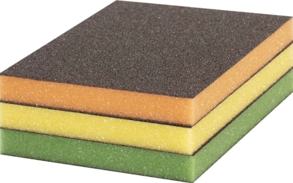 Bosch Expert S473 - Sanding pad - mellangrovt, fint, super fine (paket om 3)