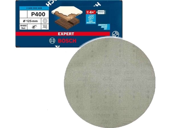 Bosch SLIBEBLAD EXC 125MM NET K400 50STK EXP
