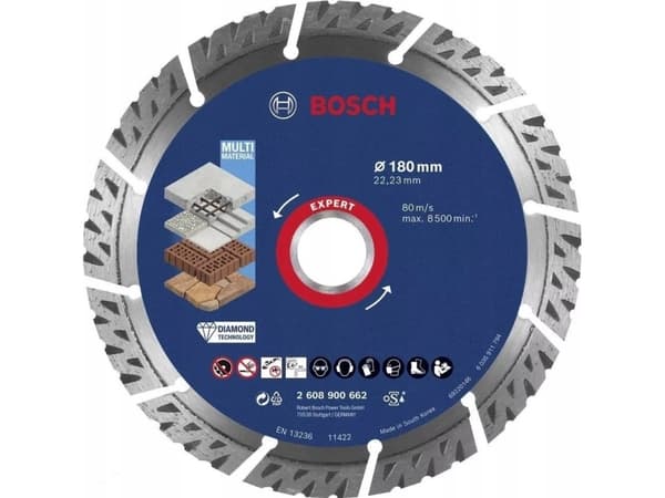 Bosch DIAMANTSKÆRESKIVE MULTI 180MM