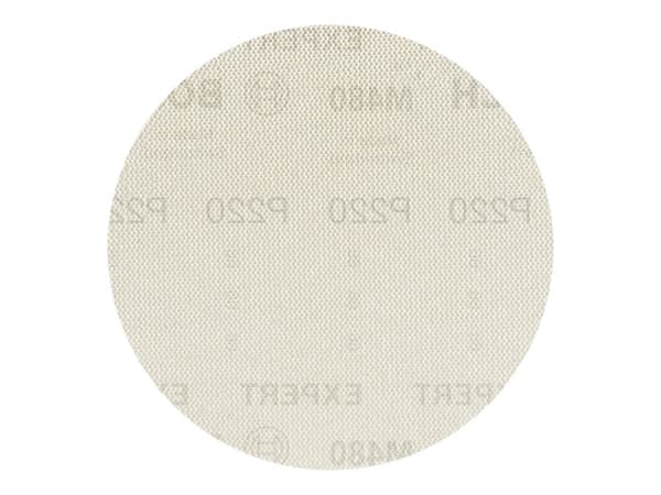 Bosch Expert M480 Net - Sandpapper - för mjuka träslag, lövträ, träfanér, målarfärg på trä - 5 delar - rund - grus: P220 - 150 mm