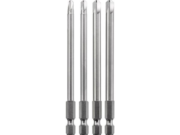 kwb TORQUESET, 4 stykker, Torq-Set, Stål, 4, 6, 8, 10, 100 mm, 25,4 / 4 mm (1 / 4")