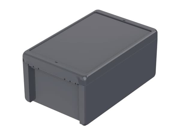 Bopla B 261712 ABS-7024 Bocube Gehäuse 96036364 Industrikabinet 271 x 170 x 120 ABS Grafitgrå (RAL 7024) 1 stk